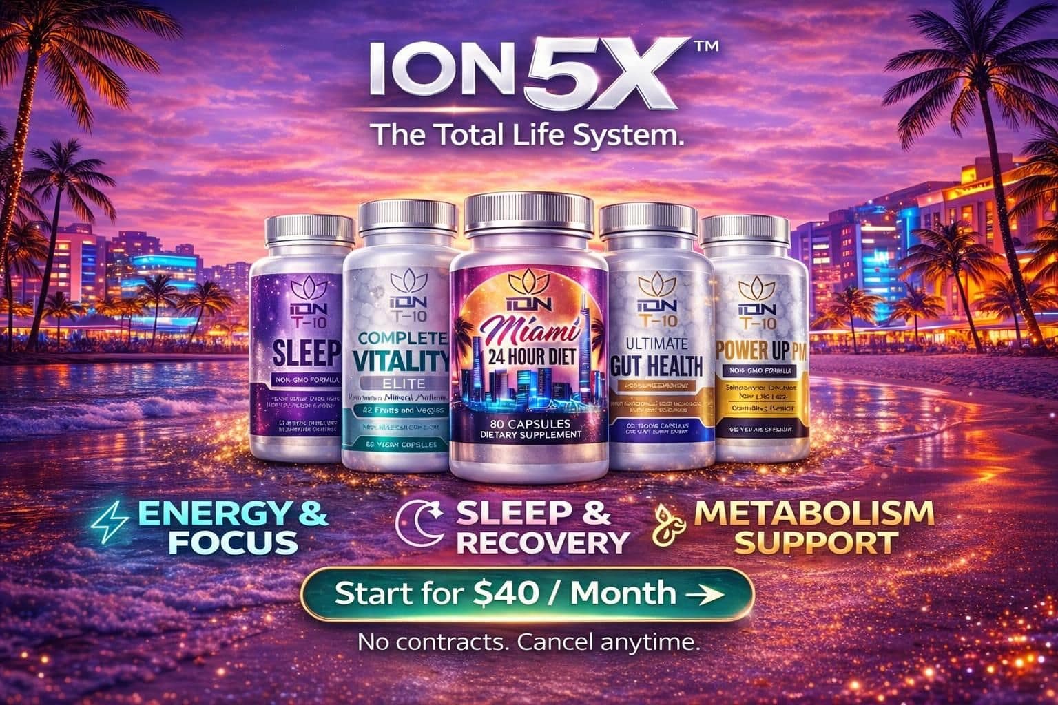 ION 5X Total Life System (Members Price: $80.75) PRE-ORDER